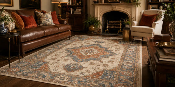 Printed Machine Washable Rugs