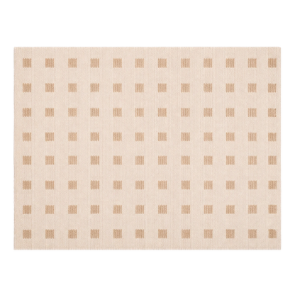 Beige checkered pattern on a white background